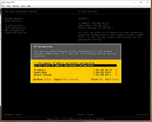 Set a Static IP on your ESX Host_04