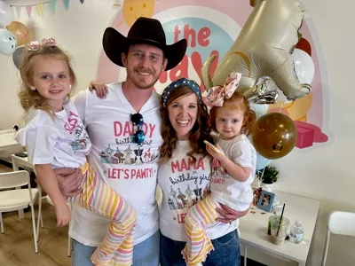 Michael Groff with family